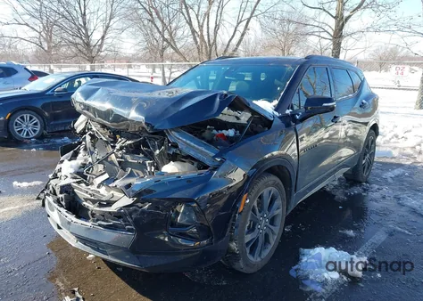 2022 Chevrolet Blazer Awd Rs z USA, uszkodzony, nr VIN 3GNKBKRS9NS222224
